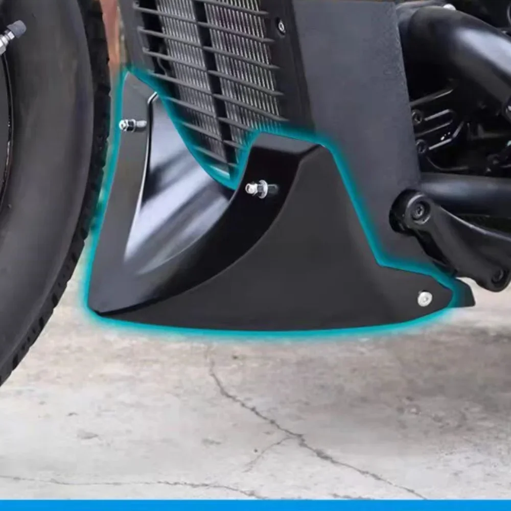 QJMOTOR 플래시 600 SRV 600V 수정된 하부 가이드 커버 비파괴 직선형 특수 하부 지지 장식 커버 하부