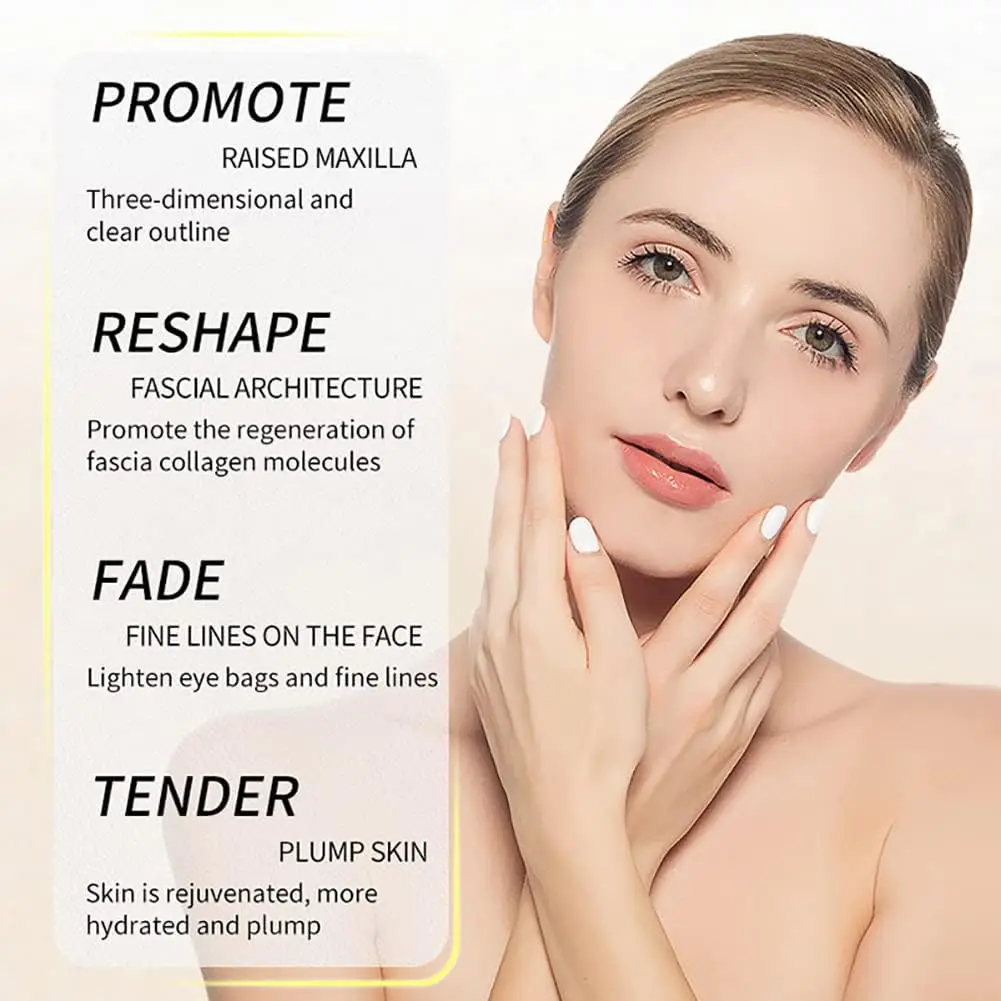 7D Mini Hifu Ultrasuoni Face Lifting Massager Cura degli occhi Dispositivo di bellezza per la casa SPA Rimozione delle rughe Anti-età Rafforzamento della pelle