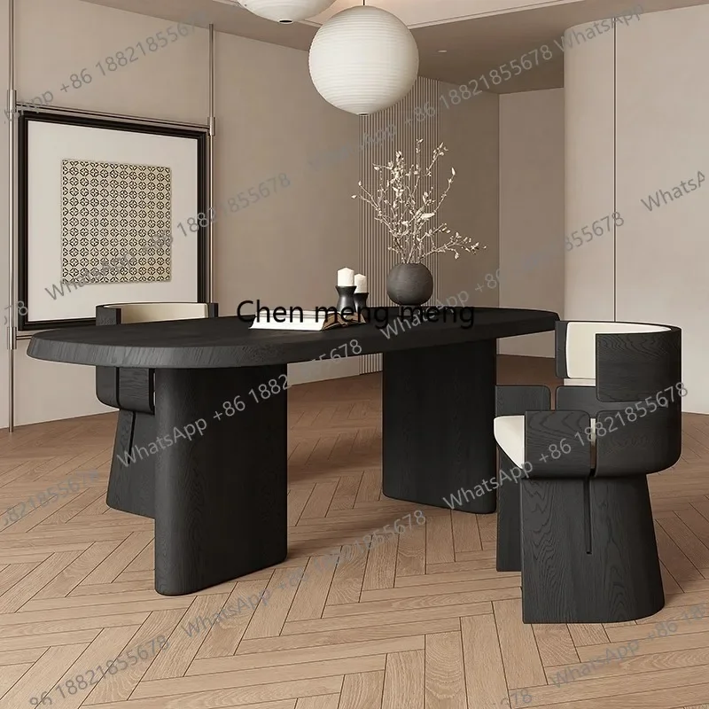 

Italian Oval Dining Table Small Space Designer Lounges Conference Dining Table Living Room Mesa De Jantar Furniture Home