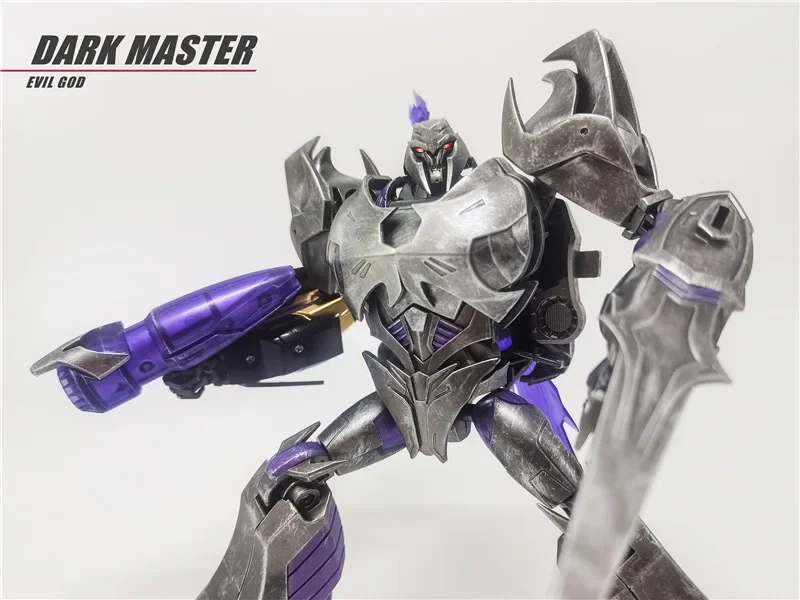 APC Toys Dark Master Evil God Transformation TFP Battle Damaged Ver. MG Tank Megatank God Vessel Action Figure