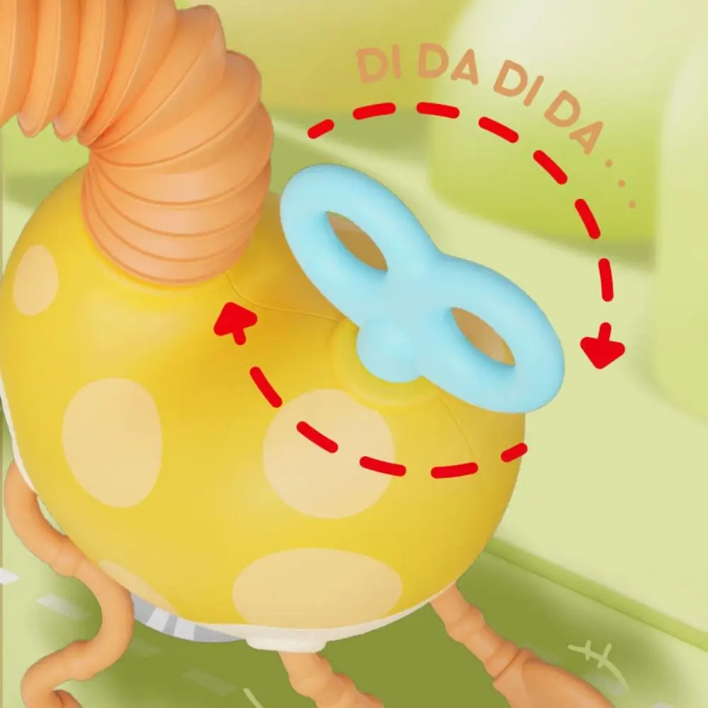 Silicone Sensorial Dentição Brinquedo, Pescoço Viagem Brinquedos, Torcendo Clockwork, Girafa String, Desenvolver Aprendizagem Educacional, 3 em 1