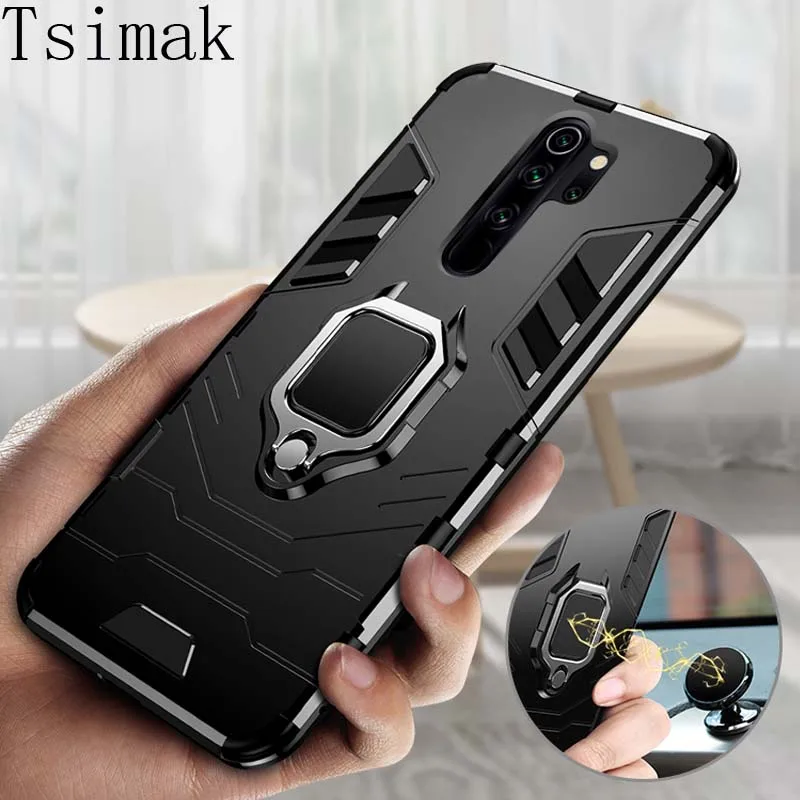 Armor Case For Redmi Note 8 9 10 Pro Max 8A 8T 9A 9C 9S 10S Phone Cover for Xiaomi Mi 10 Lite 10T 5G POCO X3 NFC M3 F3 F2 Pro F1