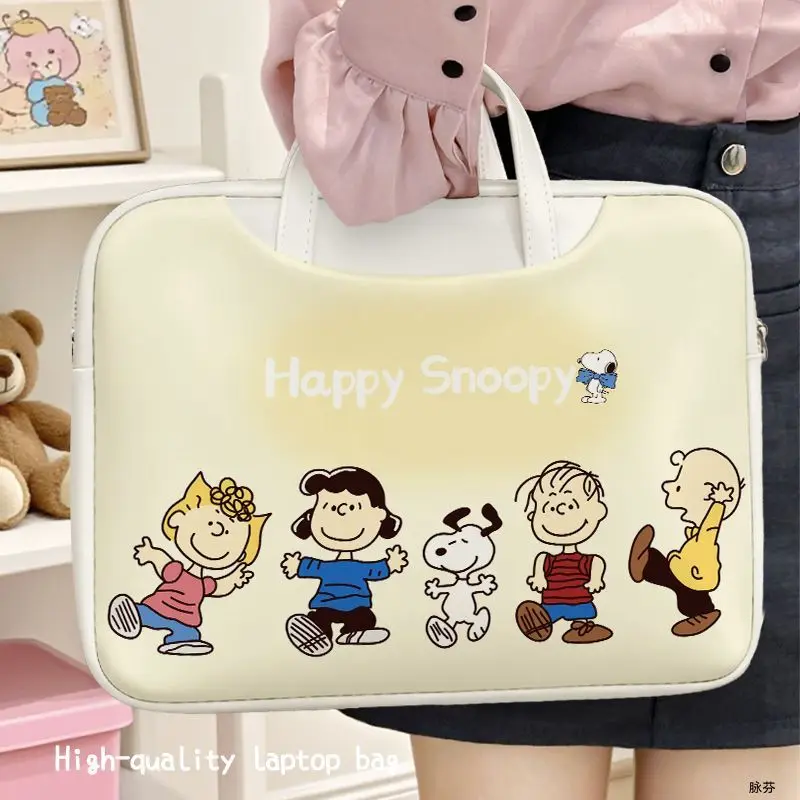 

Снупи аниме товары мультфильм милая сумка водонепроницаемая противоударная противоударная сумка для хранения компьютера iPad подарок оптовая продажа