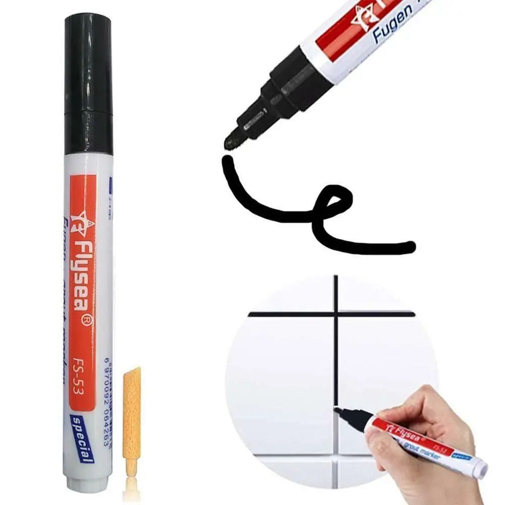 Kitchen Gap Instant Repair Tile Repair Pen Anti-Mould Cleaner Ceramic Tile Seam Gap Filler Waterproof Board Marker Home