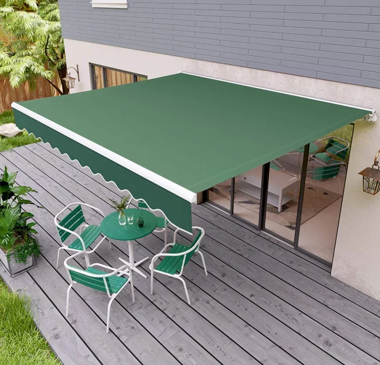 

Wholesale Hand-operated Gazebo Windproof Standing Outdoor Waterproof Retractable Awnings