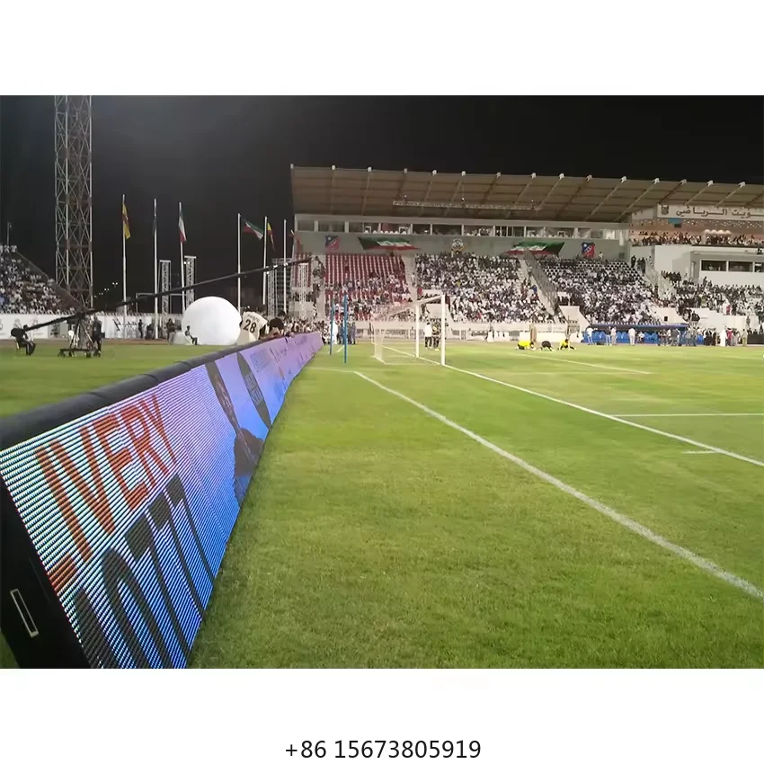 

Waterproof Basketball Football Stadium Perimeter Led Screen Display P10 Advertising Panel Led Digital Sign Board