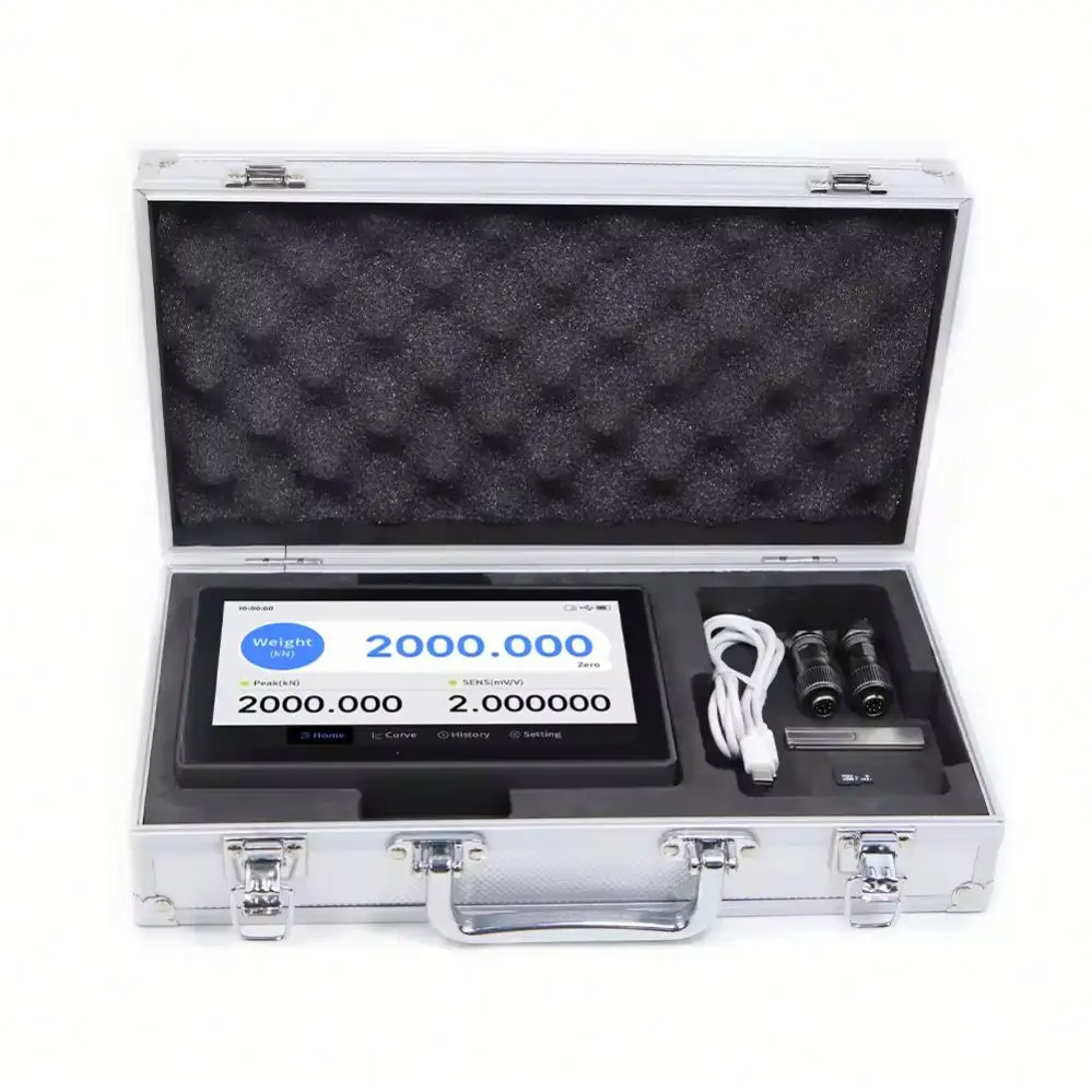 

Hot Sale Load Measuring Instrument Force Sensor Weighing Tension and Pressure Testing Machine Impact Detection Dedied Meter