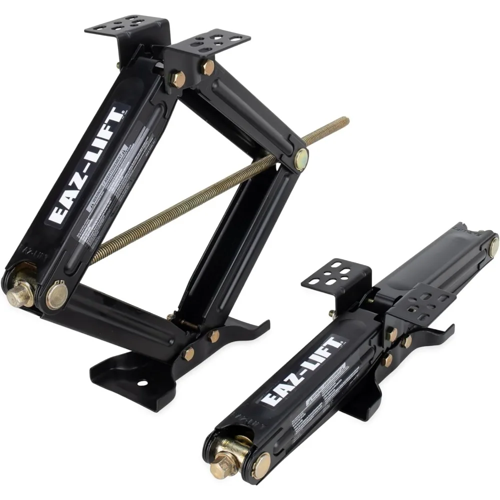 

24-Inch Stabilizing Scissor Jacks for RVs - 7,500 lb Capacity, Heavy-Duty Steel Construction, Set of Two