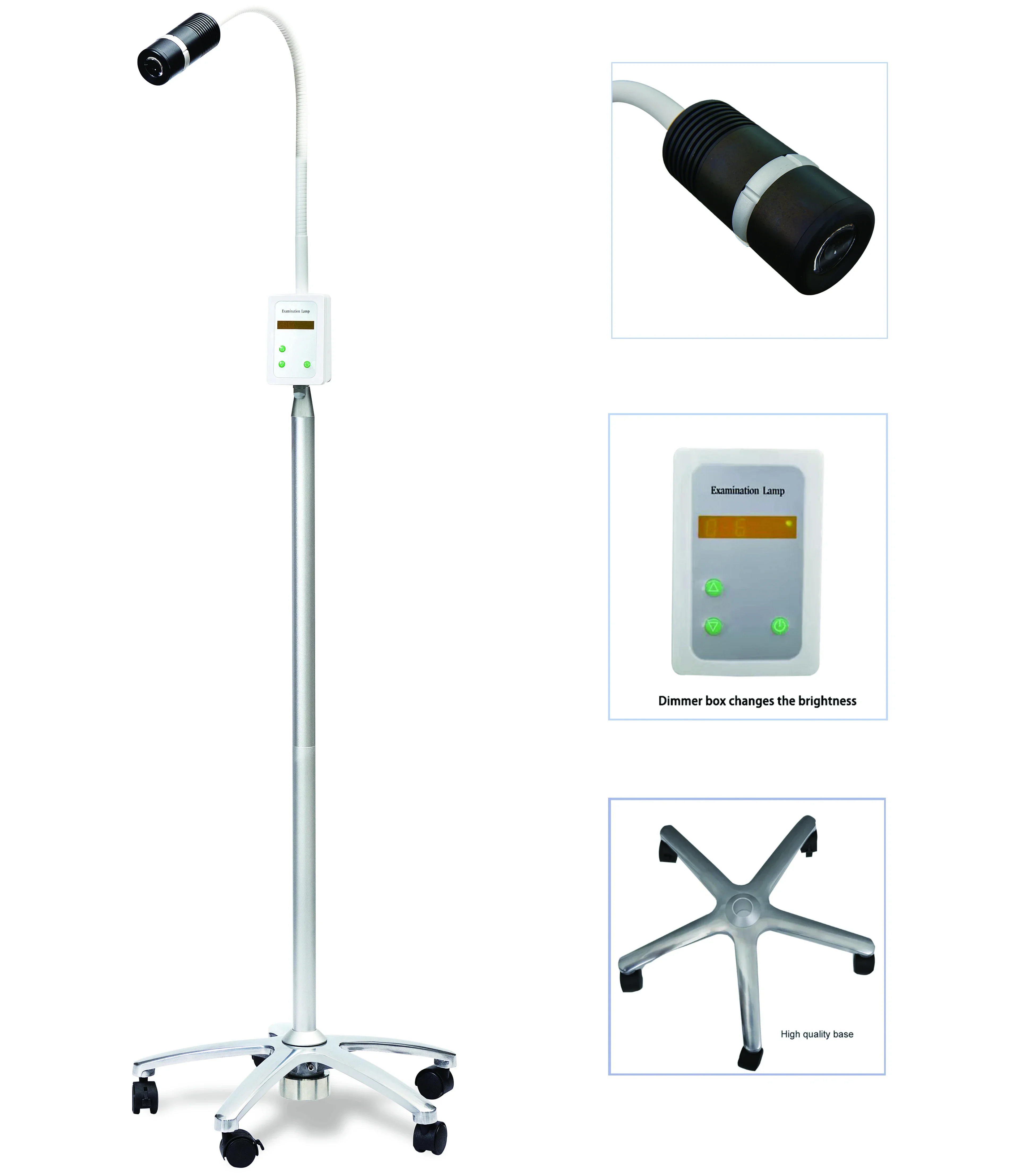 

LED Operation Examination Light with Battery Floor Standing Height Adjustable in Operation Room