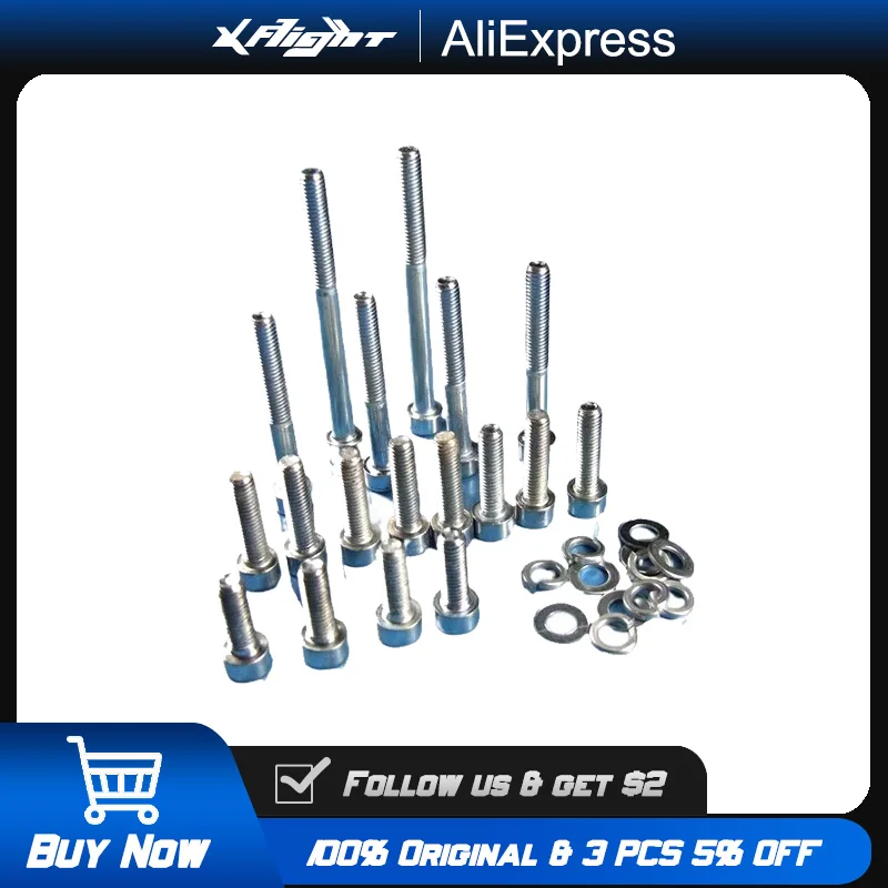

DLE55RA Full Screw Set Kit for DLE-55RA/60/61 Engine RC Airplane Motor Replacement Bolts Nuts Washers Hardware