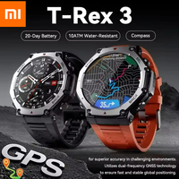 Xiaomi For Original T-Rex 3 2025 Military gps smartwatc Built-in Compass Altimeter 10ATM Waterproof Sports Smartwatch Men Women