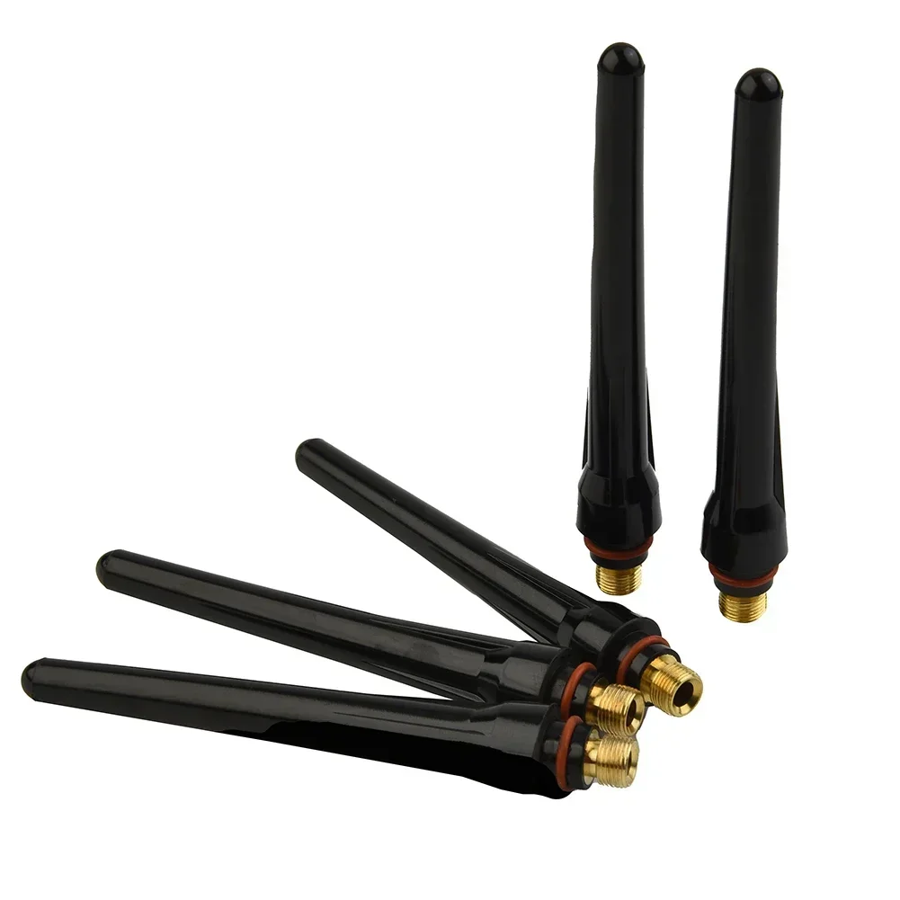 Black Long Back Cup For Tig Welding Torch 5pcs Accessory 57Y02 WP-17 WP-18 WP-26 WP17 WP18 WP26 Stock Pro Part Hot