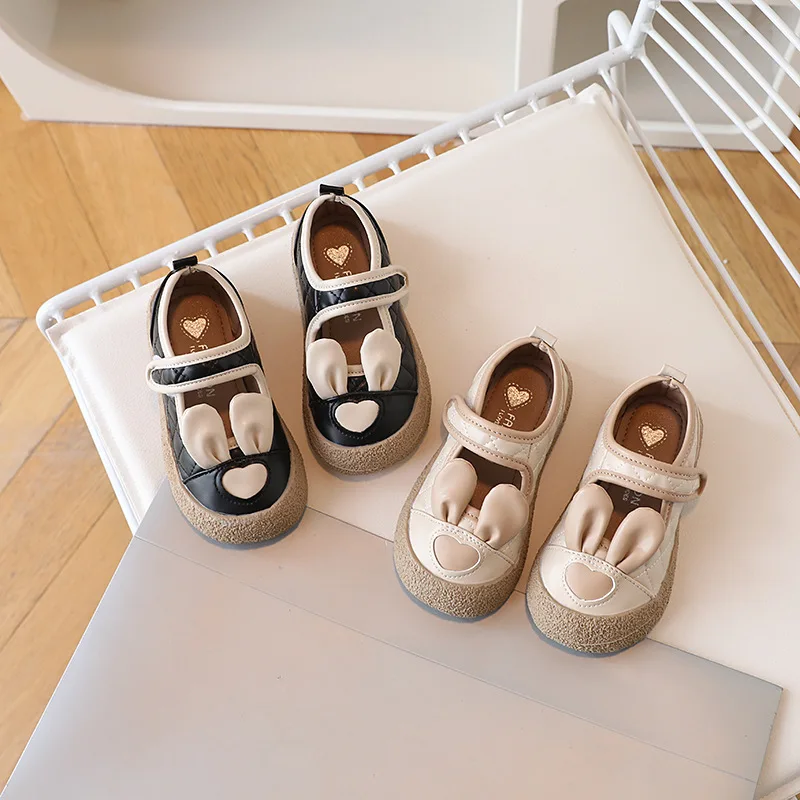 Meisjes Schoenen Kinderen Herfst Schattige Konijn Baby Wandelschoenen Comfortabele Anti-Slip Kleuterschool Indoor Kinderen Casual Schoenen