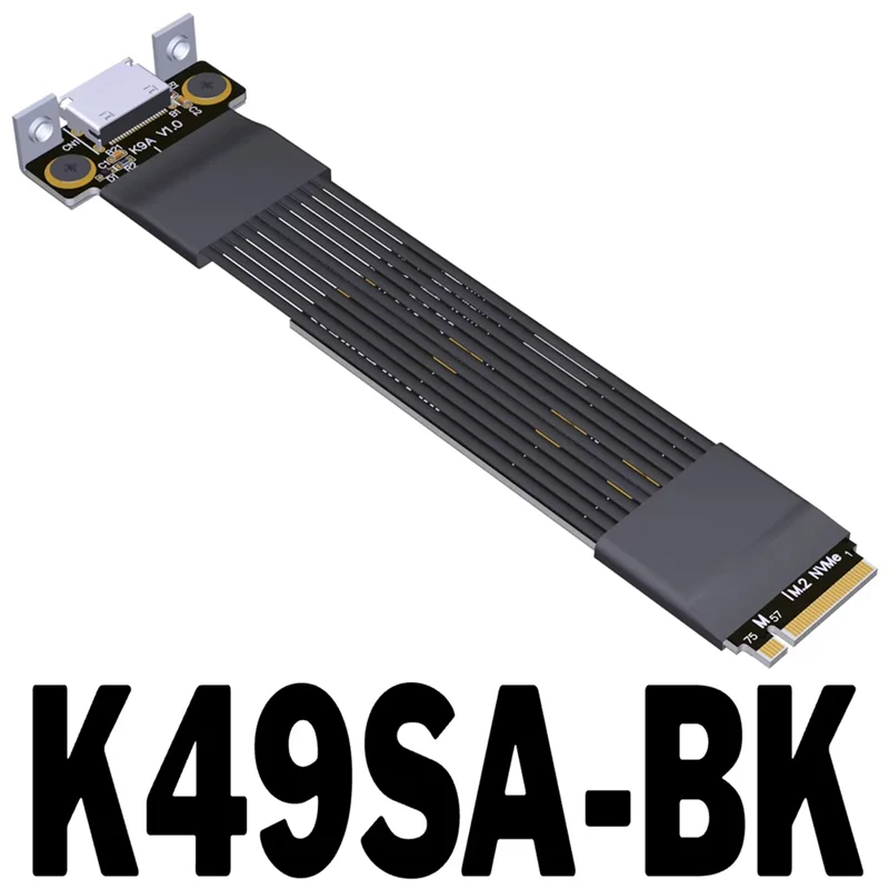 

Внешний удлинительный кабель Oculink PCIE 4,0 X4 Gen4 M. 2 Nvme к SFF-8611/8612, шнур адаптера, видеокарта