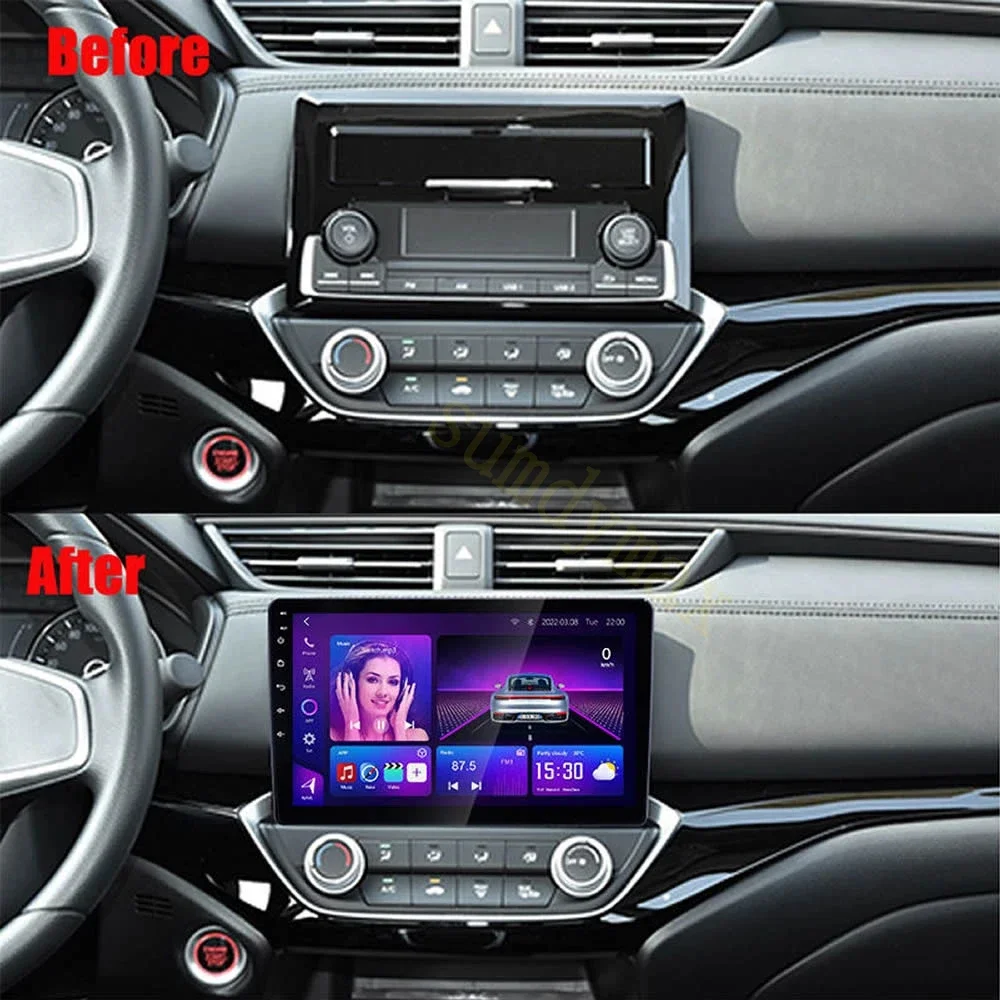 2 Din 10.1 Inch Car Radio Plastic Fascia Panel Frame for Honda Crider Envix 2019 Installation GPS Mp5 Dash Mount Kit