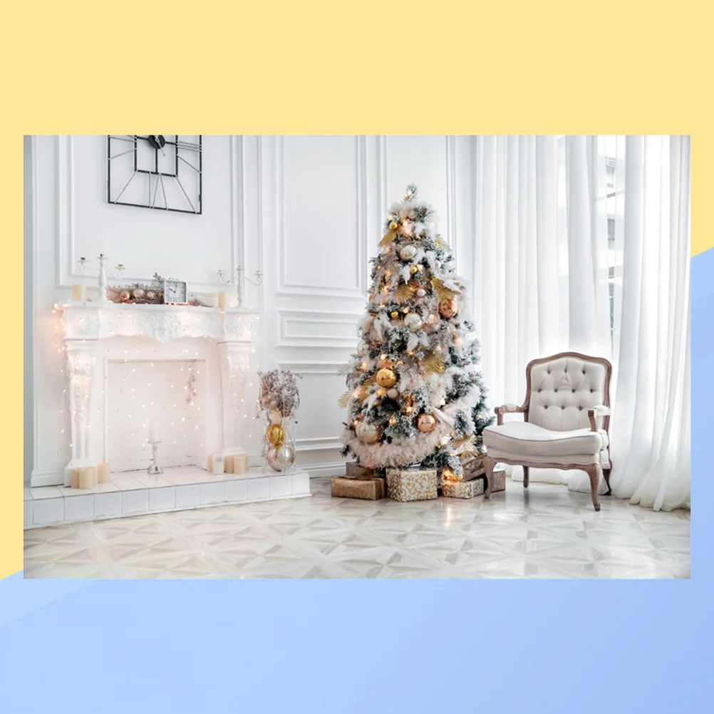 

5 X3ft 3D Photography Background Christmas Tree Backgrounds Korean Party Backdrops