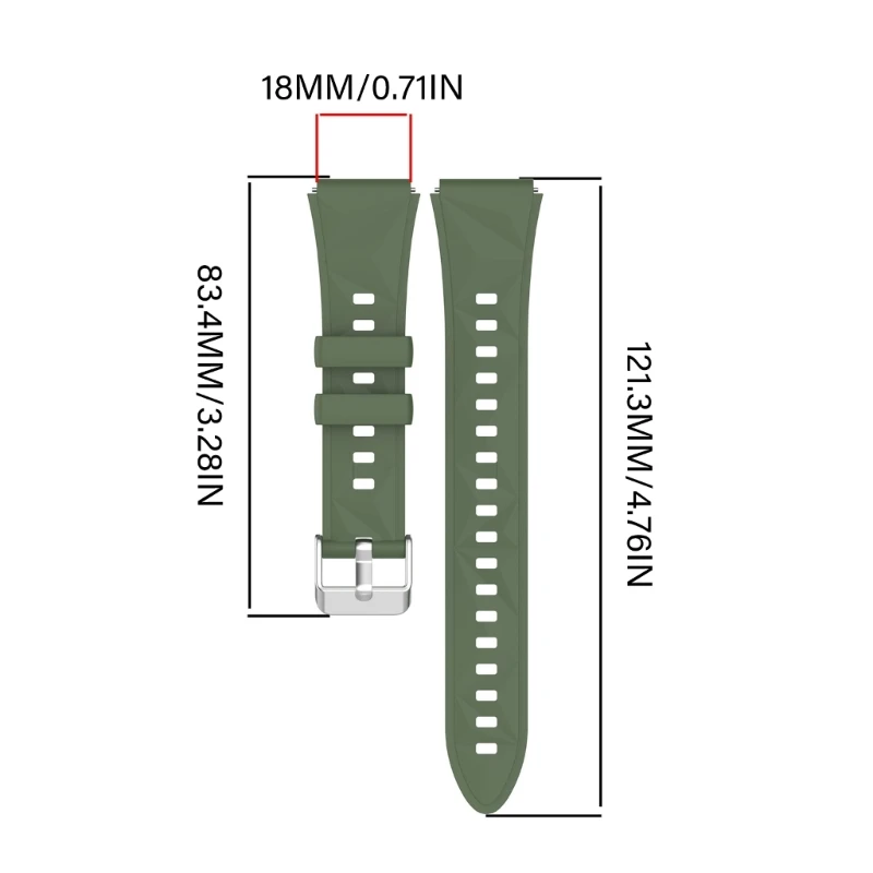 Cinturino traspirante ricambio per cinturino orologio GT5 41MM