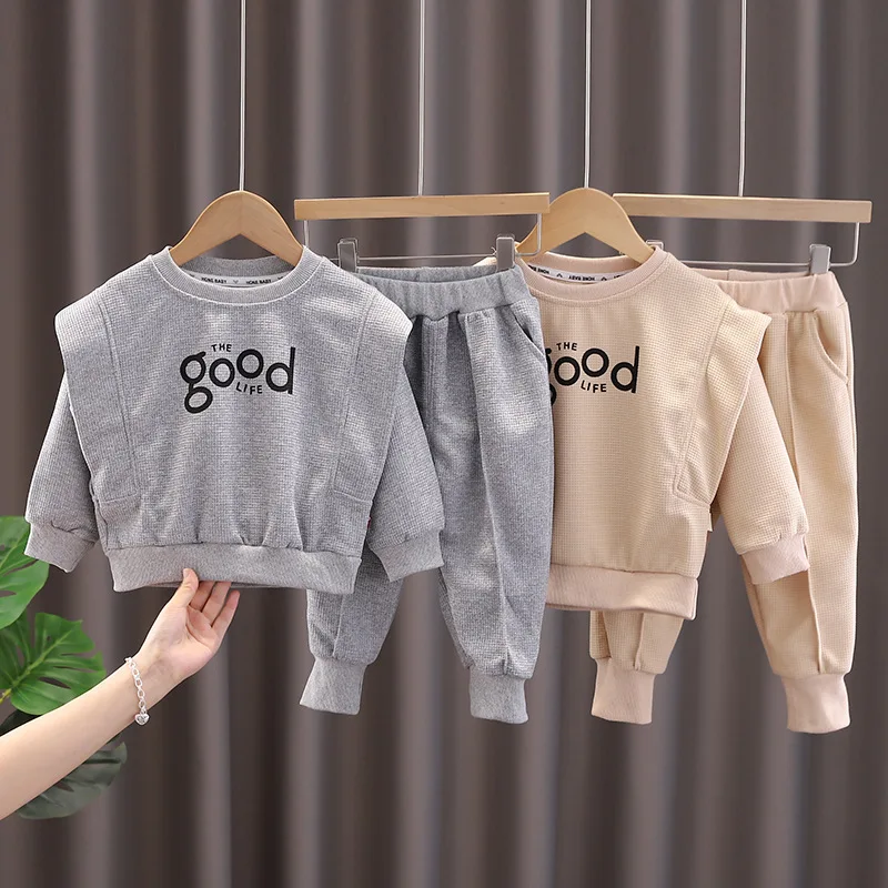 

Girl Clothing Sets Kids Casual Sweatshirt+pant 2pcs Suit 2023 Spring Autumn Tracksuit Children Fashion Design Sportswear FY11091