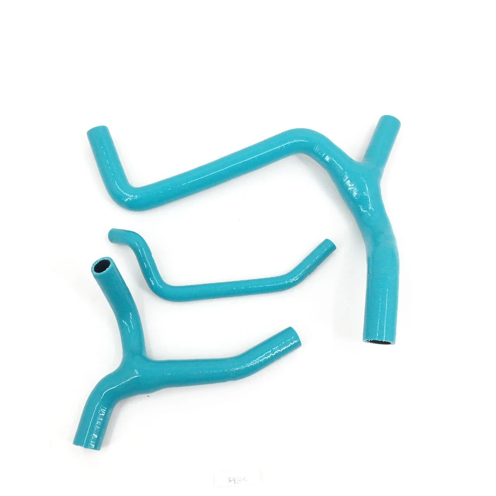 For KAWASAKI KXF250 Silicone Radiator Hose Y Kit 07 08 KX250F