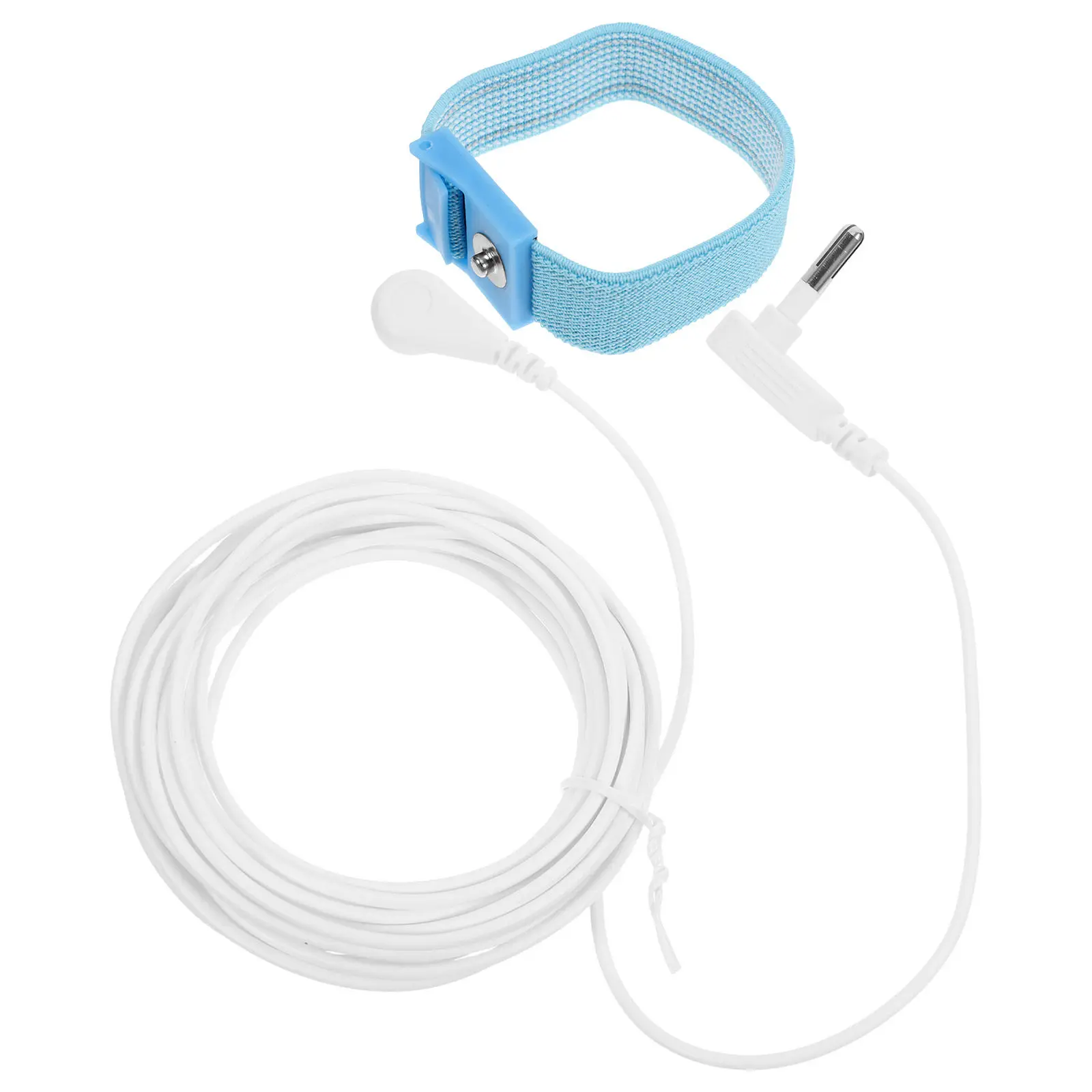 

Anti Static Wristband Grounding Strap for Electronics Repair Pc Assembly and Lab Use Adjustable Comfort Fit Static Discharge