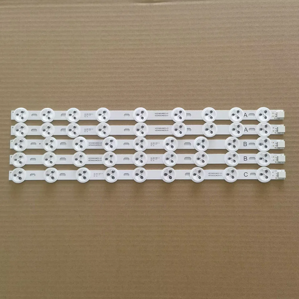 شريط إضاءة خلفي LED لـ 40L3433DG 40L3453R VESTEL VES390UNDC-01 VES400UNDS-01 VES400UNDS-02 #2