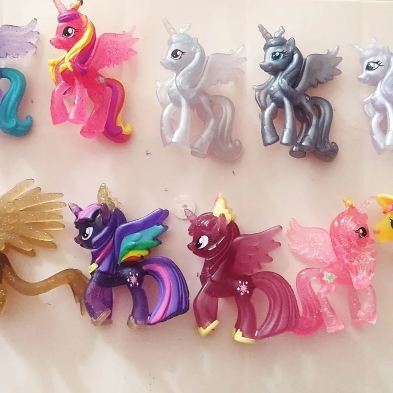 My Little Pony Figure Twilight Sparkle Celestia Shining Armor Cadence Pinkie Pie Fluttershy Starlight Glimmer Toy