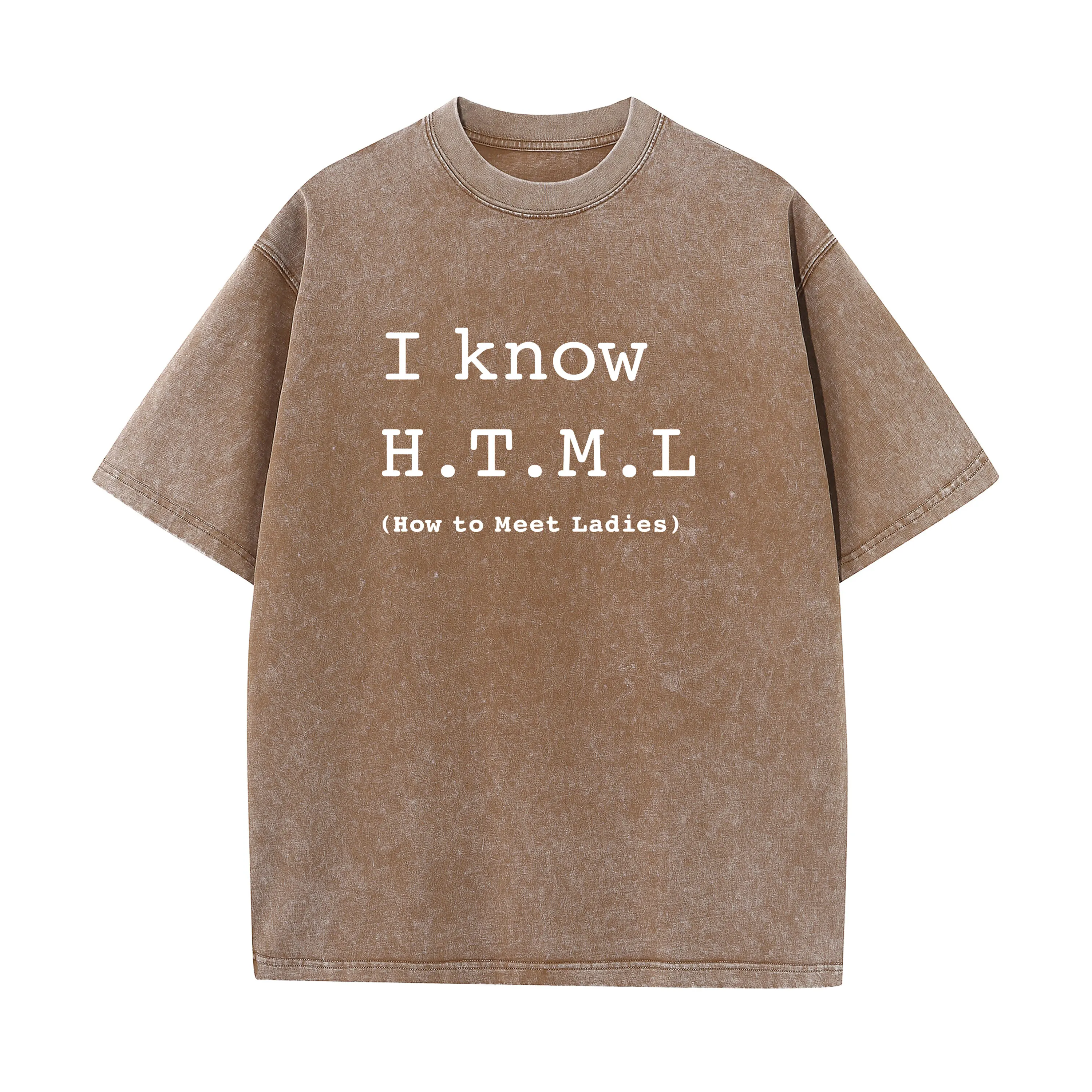 Fashion I Know HTML Silicon Valley Bleached Tshirt Men Cotton Washed Tshirt Aviato Hooli Geek Tv Nerd Richard Funny