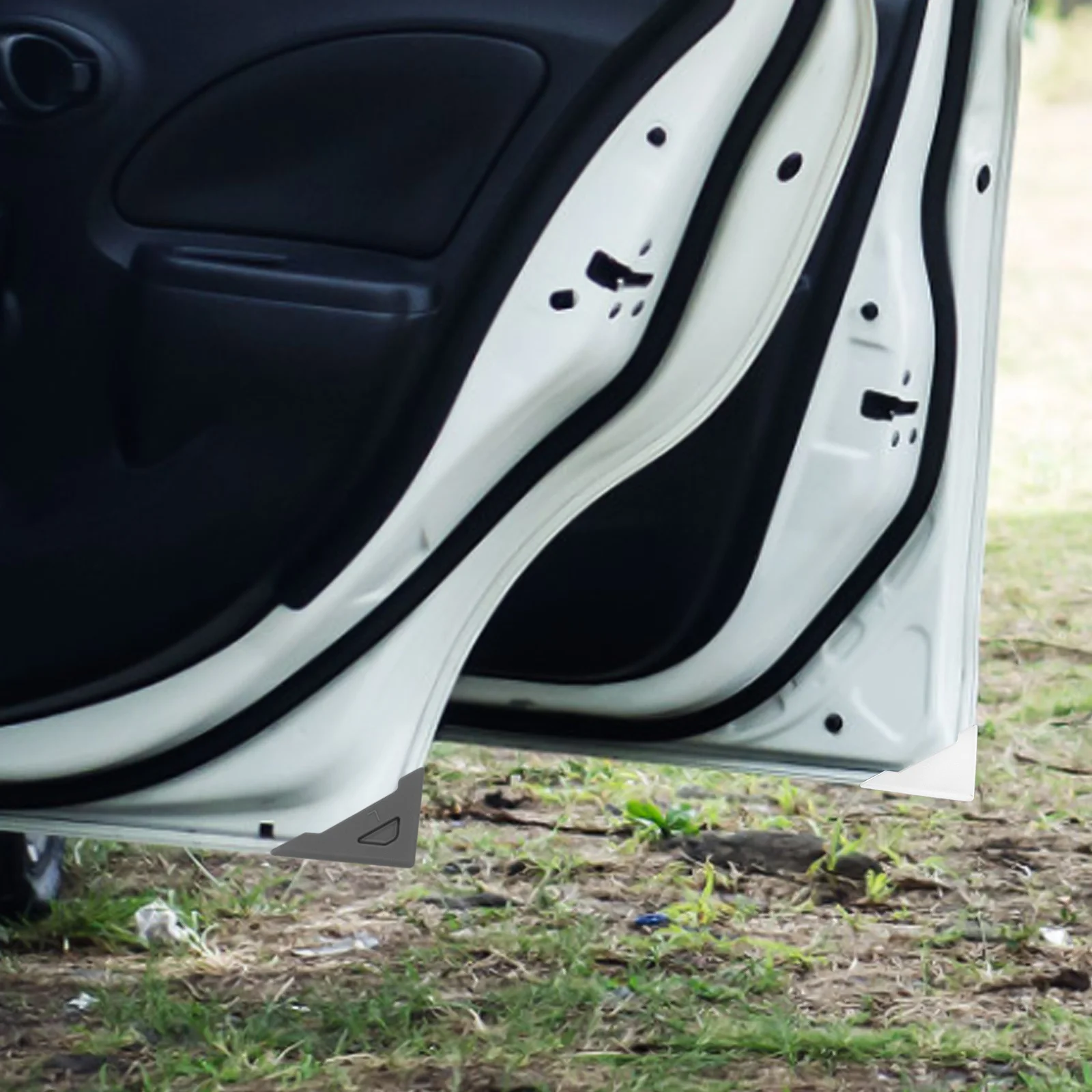 

4pcs Car Anti Scratch Protector Silicone Edge Guards Bumper Corner Guard For Vehicles Car Door Protector Auto Door Shield