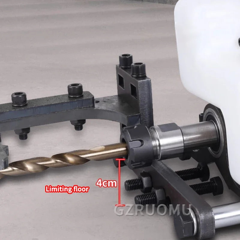 37.7CC 0.9KW Engine Drilling Machine High Power Four-stroke Excavation Ground Hole Pile Driver Drilling Machine