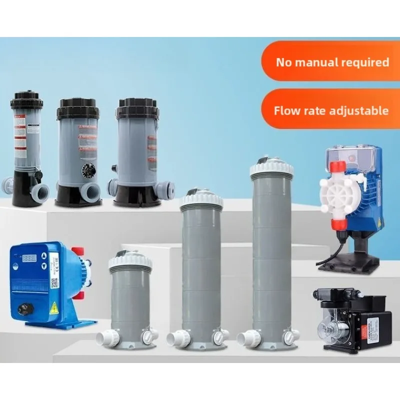 

Swimming pool special automatic water processor adjustable flow
