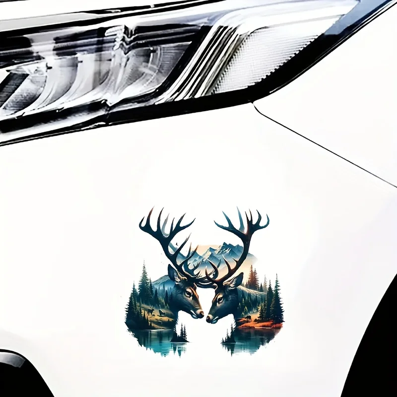 Deer Totem Vinyl Sticker for Smooth Surfaces - Car Laptop Motorcycle Window Wall Decal Q95