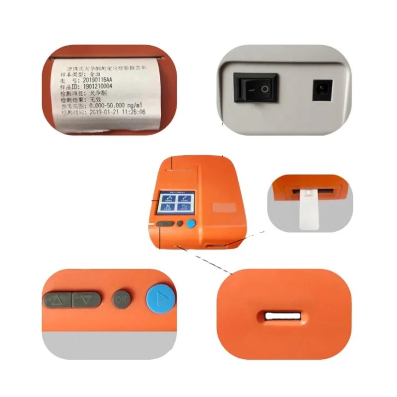 Cycle Monitoring Veterinary Progesterone Analyzer Bovine Test Bovine and Dog Animal Progesterone Detection