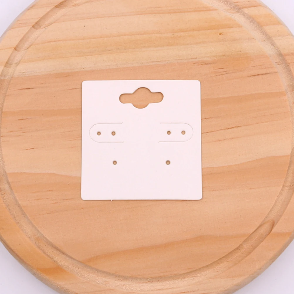 200 قطعة بطاقات عرض القرط ورقة مجوهرات العلامات الأذن مربط أصحاب لتغليف البيع بالتجزئة بيع عرض القرط بطاقات الورق المقوى #1