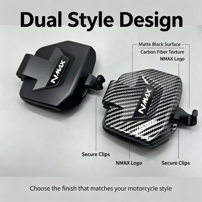 Lid Side Pocket Waterproof Cover For Yamaha NMAX 155 V3 2025  Accessories Tool Box Storage Cover