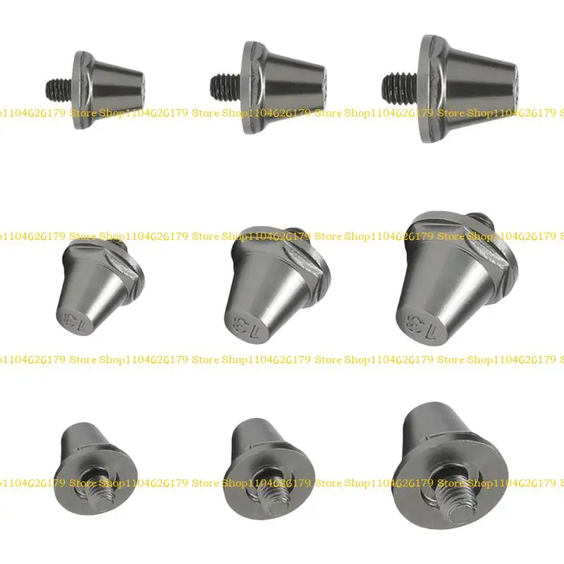 A1A2 12pcs Aluminium Football Cleats Cleats Football Boot Spikes Cleats Soccer Cleats for Training Competition Enduring