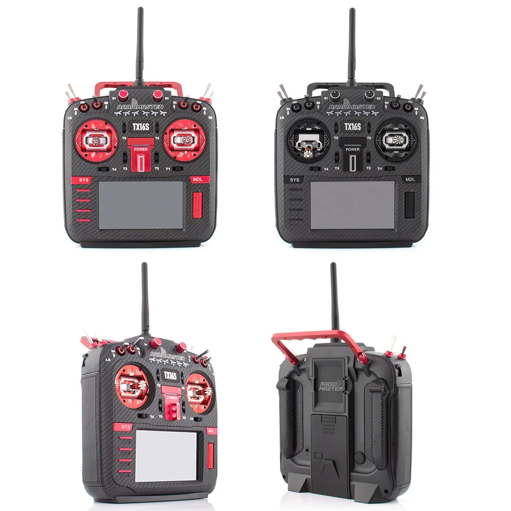 

Радиосистема RadioMaster TX16S MKII MAX с датчиками Холла AG01, ExpressLRS, мультипротокольная система управления 4-в-1