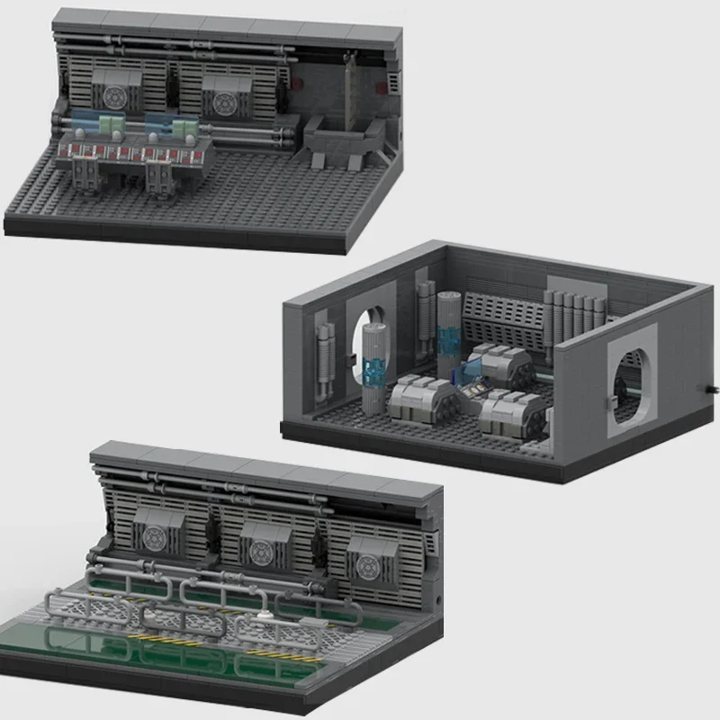 Star Movie Series Moc Bouwstenen Rebel Base Diorama Model Technologie Modulaire Blokken Bouw DIY Montage Speelgoed Geschenken