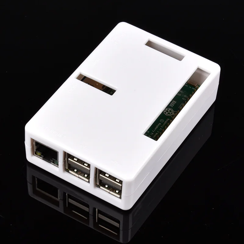 Premium Black Case Boxes Raspberry Pi 2 B Case Cover Enclosure Box ABS V2 Raspberry Pi box