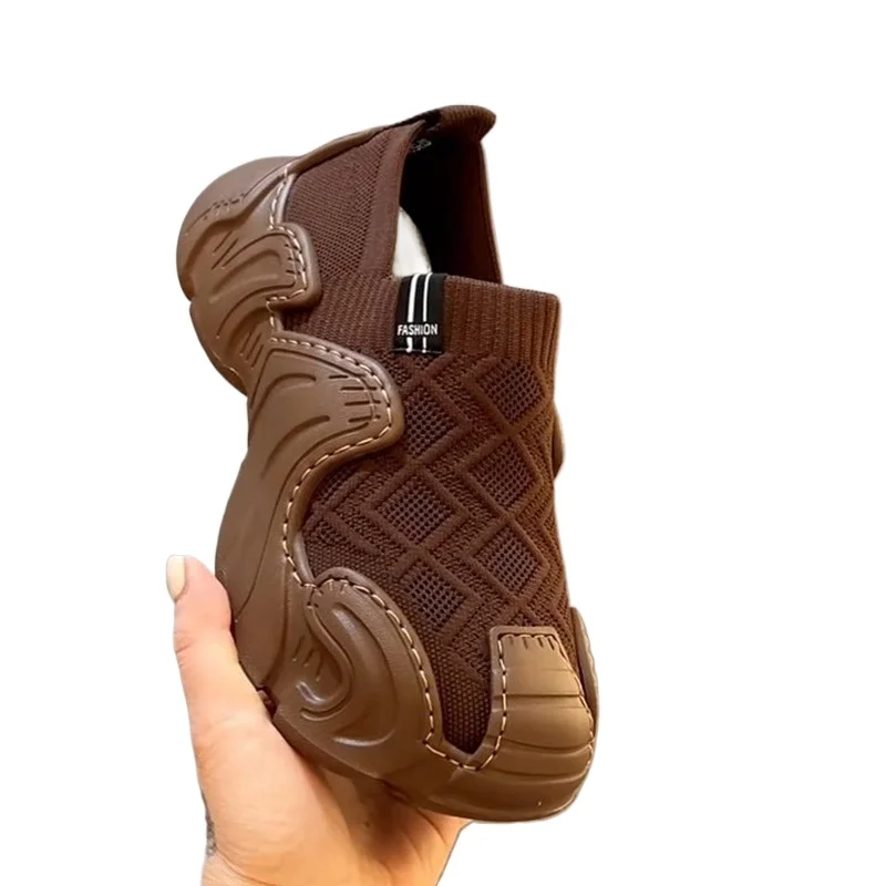 Chaussures décontractées noires élégantes pour hommes, haute valeur esthétique, tendance américaine, légères, durables, respirantes, élastiques, anti-salissures