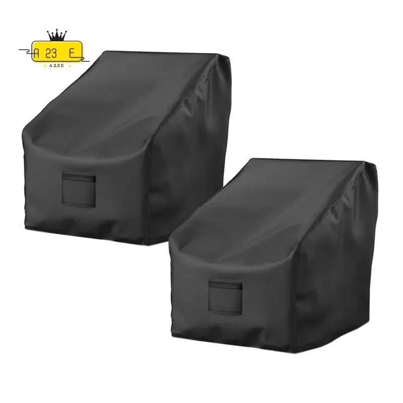 

A23E-Stackable Courtyard Chair Covers, Lawn Furniture Stacked Chair Covers, Suitable For Outdoor Stackable Dining Chairs