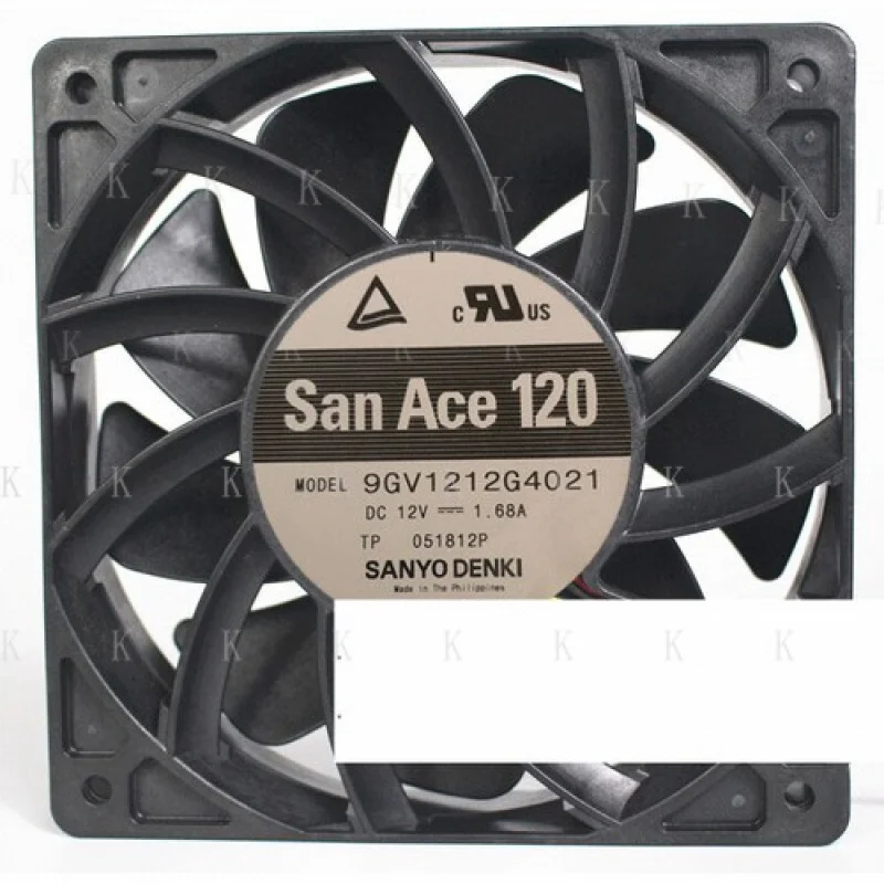 

C for Sanyo 9GV1212G4021 DC12V 1.68A 12CM violent high wind cooling fan