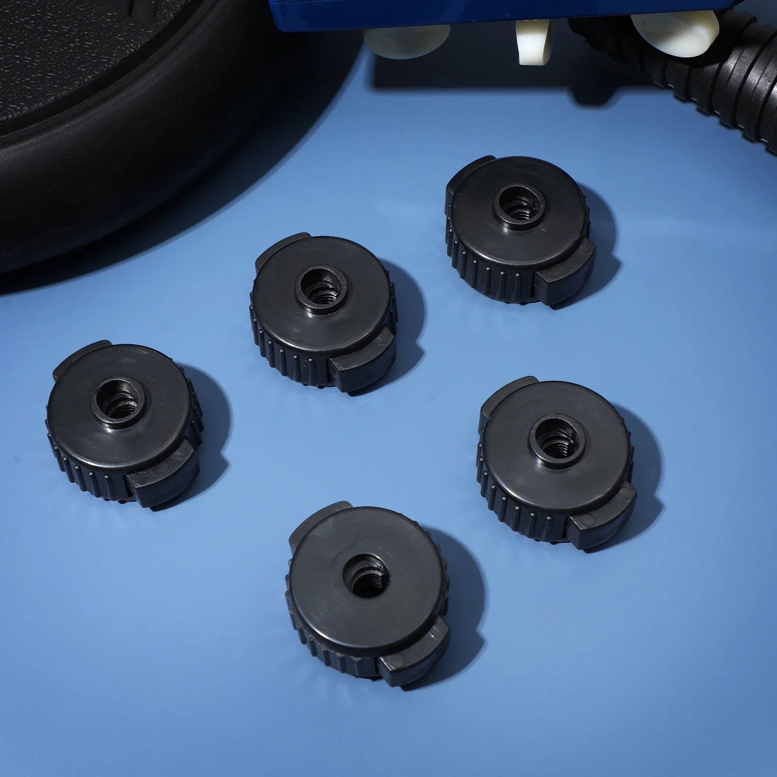 

5pcs Cymbal Nuts Quick Release Mounting Hardware Fast Tool-Free Removal Stable Anti-Slip Lightweight Universal Compatibility