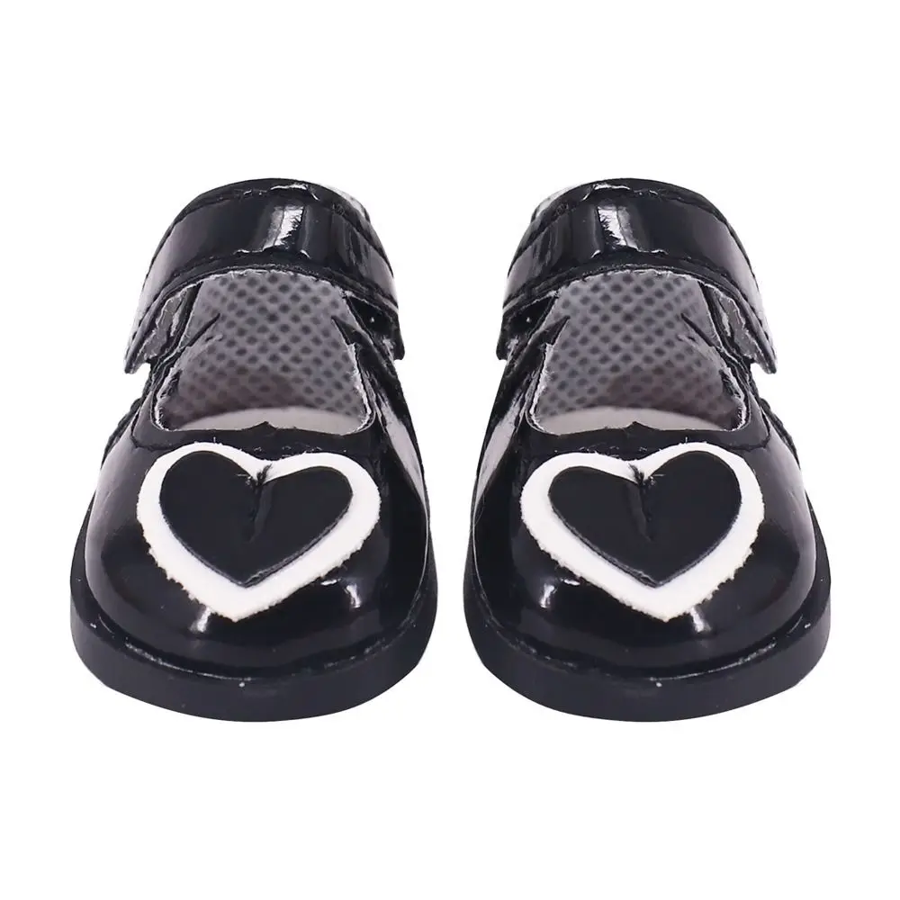 

5CM 20cm Cotton Doll Shoe PU Leather Lightweight Mini Doll Leather Boots DIY Mini Butterfly Princess Shoes Body Dolls