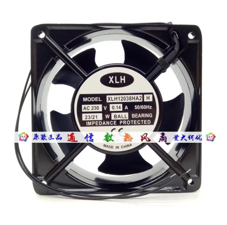 

Ltsf For XLH XLH12038HA2 AC 230V 0.14A 120x120x38mm Server Cooling Fan 12cm