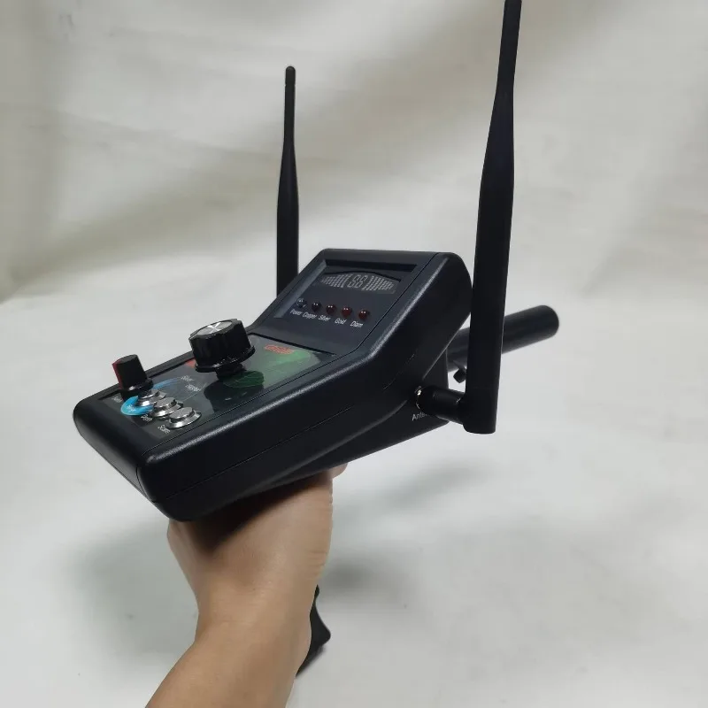 

Integrated remote metal detector gold detector positioning