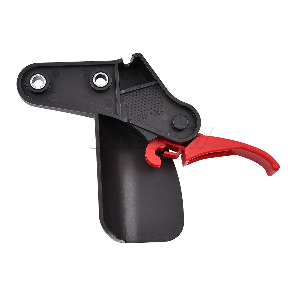 For Fiat 500 Panda 2003-2012 1Pc New Opener Lever Hood Unlock Handle black ABS 735276409 Easy Installation car accessories