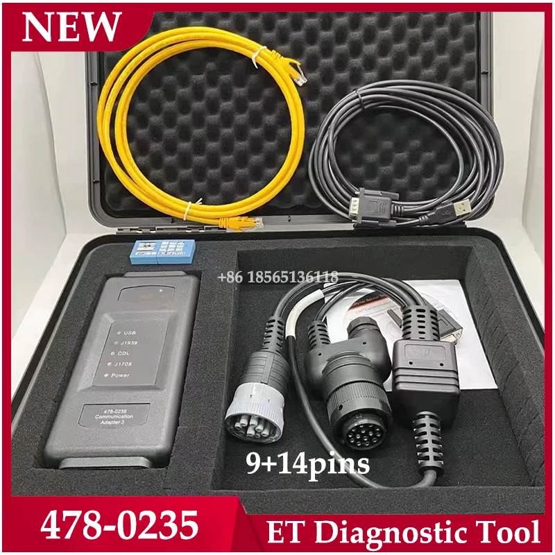 New ET 478-0235 Communication Adapter 3 ET4 Diagnostic Testing Scanner Tool 47805235