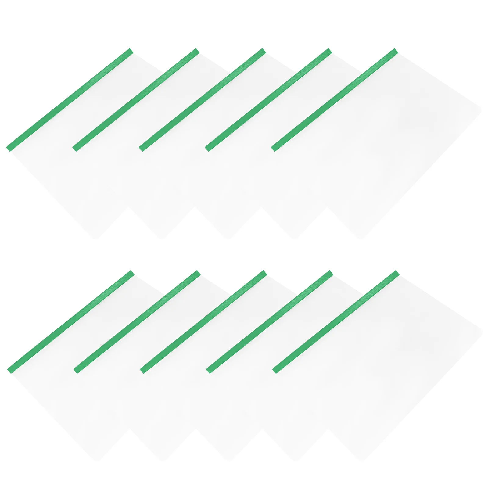 

10 шт. пластиковые папки для файлов формата А4, прозрачный дизайн, противоскользящие стержни для хранения документов, тестовая бумага, музыкальные книги