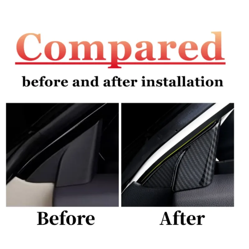 Car Inner A Column Audio Speak Window Windshield Side Triangle Trim Part For Toyota Camry 2024