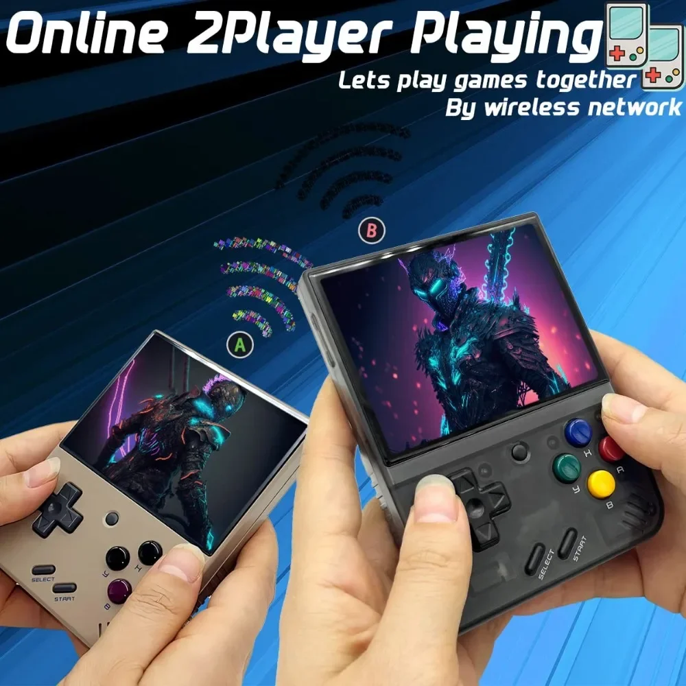 MIYOO Mini Plus  Retro Handheld Game Consoles Linux System 3.5-inch  IPS  Screen Classic Gaming Emulator Portable Game Consoles